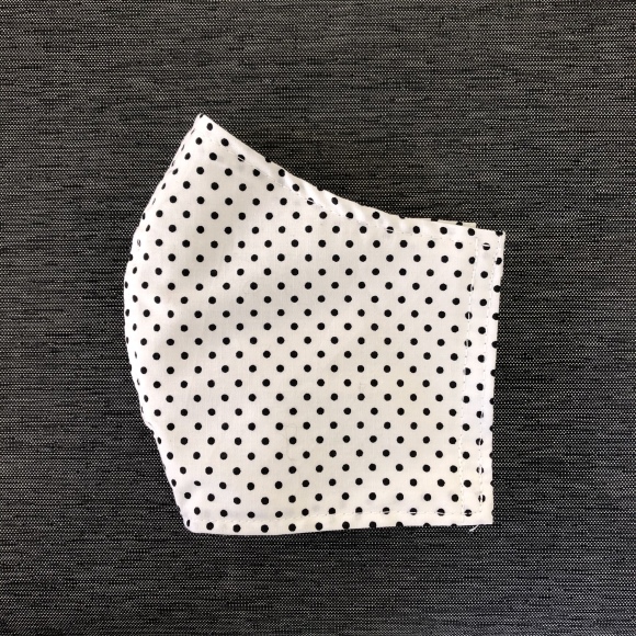 Polkadots - Mini zwarte dots op wit
